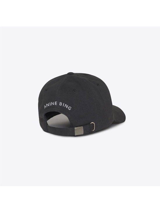 ? FINAL SALE ? Anine Bing in Vintage Black Jeremy Baseball Cap in GUC